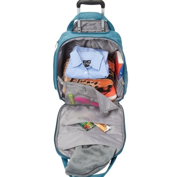 DELSEY QUILTED ROLLING UNDERSEAT TOTE - Picture 7 of 7